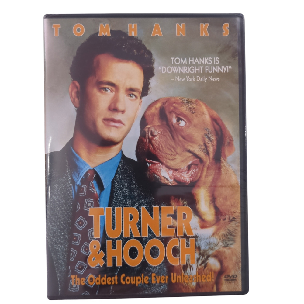 Turner & Hooch DVD 1989 Tom Hanks, Roger Spottiswoode Widescreen NTSC